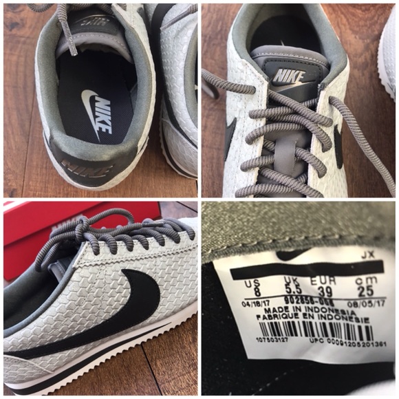 NWT Nike Classic Cortez SE MTLC Pewter WMNS - Picture 7 of 7